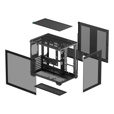 8. DeepCool CG530 Midi Tower Black