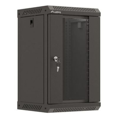 Lanberg WF11-3309-10B 9U Wall-Mounted Cabinet, Black