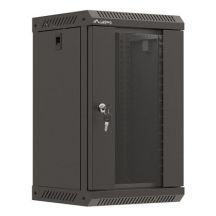 Lanberg WF11-3309-10B 9U Wall-Mounted Cabinet, Black