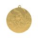 10. Gold medal - running - steel medal 50mm