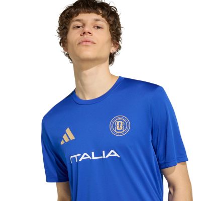 5. Men's adidas Italy 26 Jersey blue KH2306