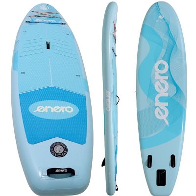2. SET - 150KG INFLATABLE SUP BOARD ENERO 320x81x15CM