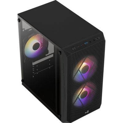 5. AEROCOOL GS CS-107-A-BK-v2 FRGB HOUSING