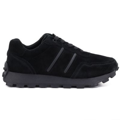 2. Leather platform sneakers black S.Barski
