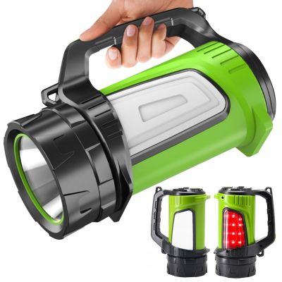 Maclean 3-in-1 LED Flashlight, Power Bank Function, 3 Lighting Modes, 5 W XM-L-T6, Cold White 6500 K, 3.7 V, 3×18650, 4500 mAh, MCE345