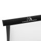 7. MACLEAN PORTABLE COMPACT DESK PROJECTION SCREEN, 45", 4:3 MC-961