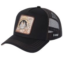 Capslab One Piece Trucker Cap CL-OP2-1-CAS-WAN3 Black One Size