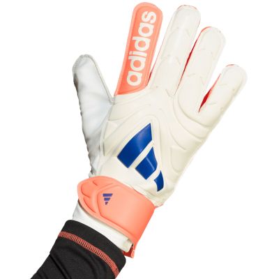 10. adidas Copa Glove Club goalkeeper gloves white and orange JN5339