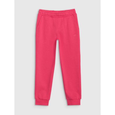 5. Girls' jogger sweatpants 4F 4FJWSS25TTROF1099-55S
