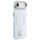 5. Karl Lagerfeld IML K Head Logo MagSafe Case for iPhone Air - Clear