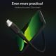 2. GREEN CELL KABGC05 CABLE GREEN CELL GC RAY USB - LIGHTNING 120CM, WHITE LED, FAST CHARGING