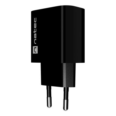 11. NATEC RIBERA WALL CHARGER 1X USB-A + 1X USB-