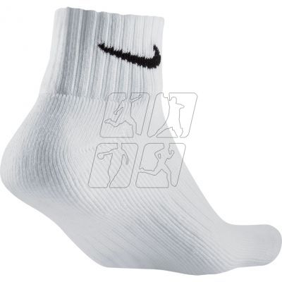 2. Nike Value Cotton Quarter 3pary M SX4926 101 Socks
