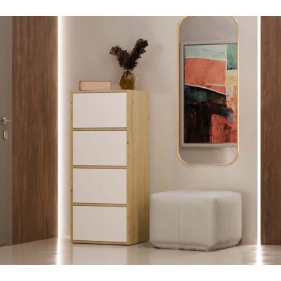 7. ALMA ARTISAN CHEST OF DRAWERS/WHITE