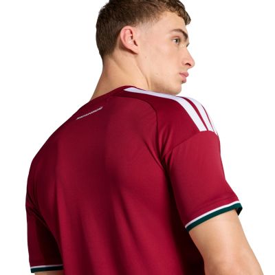 5. adidas Hungary 26 Home Jersey Official Burgundy JZ6975
