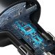 9. Baseus Enjoy FM transmitter car charger LED 2x USB / 3.5mm jack wireless MP3 player Bluetooth 5.0 3.4A black (CCLH-01)