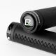 14. Rockbros 40210003001 microfiber bicycle handlebar grips - black