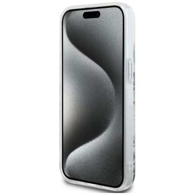 5. Hello Kitty IML Kitty On Bricks Graffiti case for iPhone 15 - white