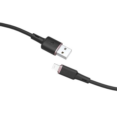 2. Acefast cable MFI USB - Lightning 1.2m, 2.4A black (C2-02 black)