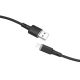 2. Acefast cable MFI USB - Lightning 1.2m, 2.4A black (C2-02 black)