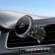 8. Acefast D61 Magnetic Car Air Vent Holder with Qi2 25W Wireless Charging - Gray