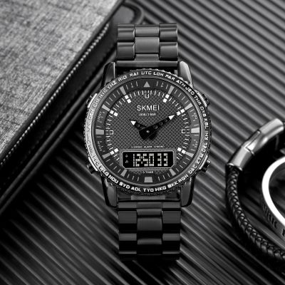 3. Skmei 1898BKBK Men's Watch + BOX