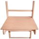 87. WOODEN PULL-UP LADDER WITH DESK BENCHK 112