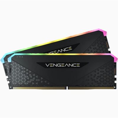 3. Corsair Vengeance RGB CMG32GX4M2E3200C16 Memory Module 32GB 2 x 16GB DDR4 3200MHz