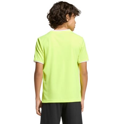 9. adidas Entrada 26 Jersey Kids T-Shirt Neon Yellow KE9845