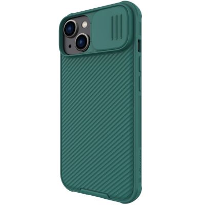 2. Nillkin CamShield Pro Case iPhone 14 Plus Armored Cover Camera Protector Green