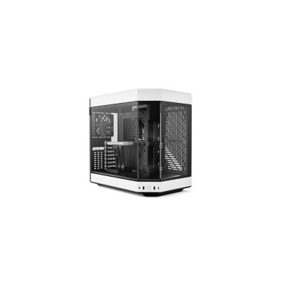 11. HYTE Y60 Midi Tower Case (1820354) Black and White