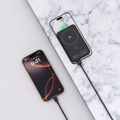6. Powerbank Tech-Protect PB24 LifeMag QI2 MagSafe 10000 mAh - black