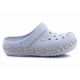 11. Crocs Crockband Geometric Glitter Band Clog Jr 210134-5AF flip flops