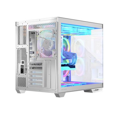 8. MODECOM VOLCNO PANORAMA APEX ARGB 5F MIDI WHITE CASE