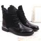 5. Filippo W PAW476 black patent leather insulated ankle boots