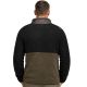 2. Men’s Fleece Jacket Geographical Norway TARLEY BLACK DB MEN 0124 (WZ8068H/GN-BLACK)