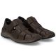 3. Men's leather openwork brown shoes Rieker 05281-25