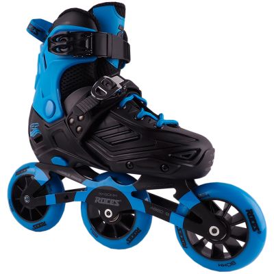 6. Roces Yep 3x90 Tif Rollerblades Black and Blue 400853 00001