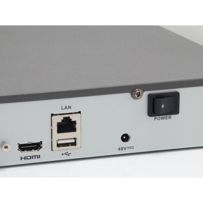 4. LevelOne 4-channel network recorder / 1xHDD / 8MP / GEMINI