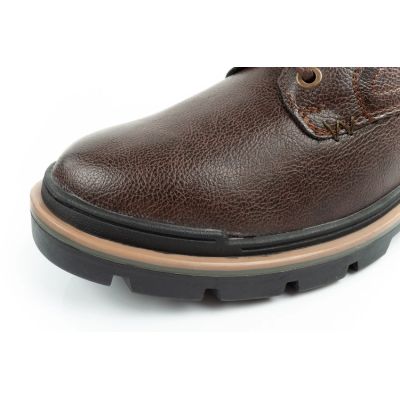 6. Wrangler Nevada men's boots Chelsea boots elegant fashionable dark brown