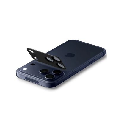 5. Spigen Optik Pro XL Camera Lens Glass for iPhone 17 Pro - Black