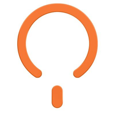 4. MagSafe Tech-Protect MMP-200 Magnetic Ring for Phone - Orange