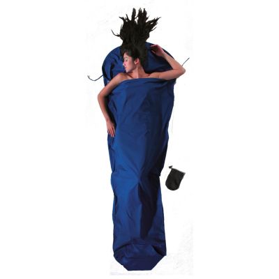 Cocoon MummyLiner Cotton Sleeping Bag Liner, Ultramarine Blue