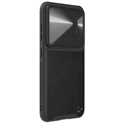 4. Nillkin CamShield Leather S Case for Samsung Galaxy S23+ cover with camera cover black