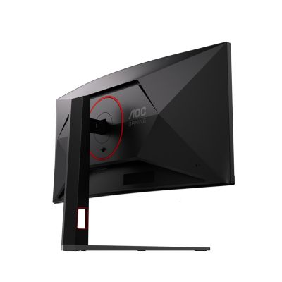 18. AOC G4 CU34G4ZCA Computer Monitor 86.4 cm (34") 3440 x 1440 px Wide Quad HD Black, Red