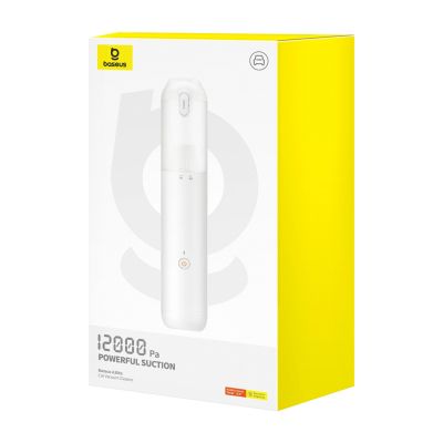 14. Baseus A3lite Wireless Car Vacuum Cleaner with Mattress Pump Function - White