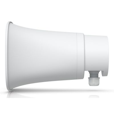 8. Ubiquiti PoE 120 dB outdoor horn designed for all weather conditions