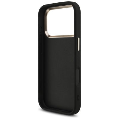 7. Guess 4G Big 4G Classic Logo Case for iPhone 17 Pro - Black and Gold
