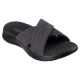 Skechers Women's Flip-Flops GO WALK FLEX SANDAL IMPRESSED 141420 BKGY