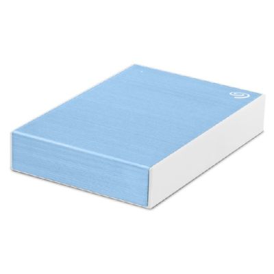 4. Seagate 4TB Ounetouch External Portable HardDrive-Light Blue external drive